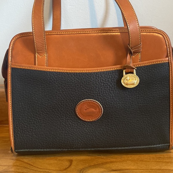 Vintage Dooney & Bourke AllWeather Leather Satchel - Picture 3 of 13